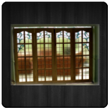 Room divider door panels
