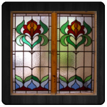 Victorian style screen